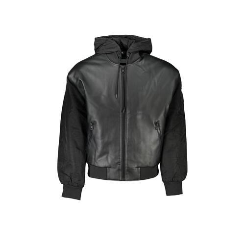 Calvin Klein Men's Black Polyethylene Jacket - 2XL - Main Image