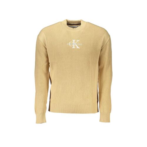 Calvin Klein Men's Beige Cotton Shirt - S - Main Image