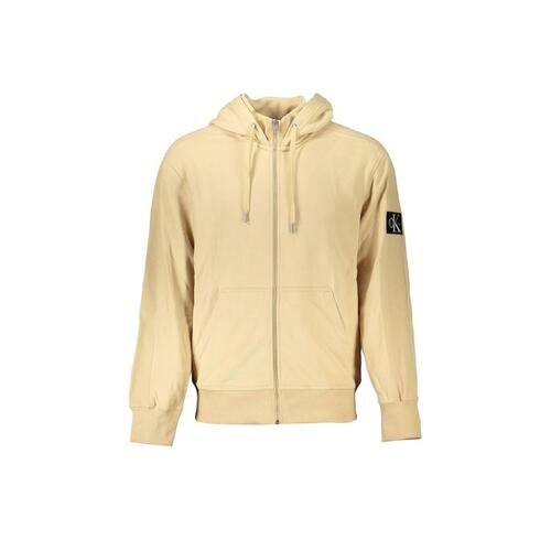 Calvin Klein Men's Beige Cotton Sweater - M - Main Image