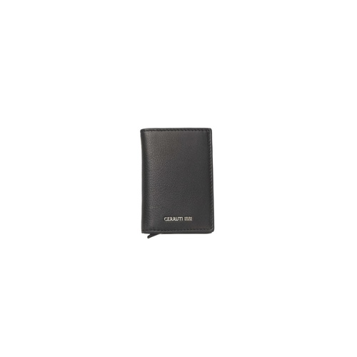 Cerruti 1881 Men's Elegant Black Calf Leather Wallet - One Size - Main Image