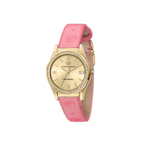 Chiara Ferragni Women's Multicolor Synthetic Skin Watch - One Size - Main Image