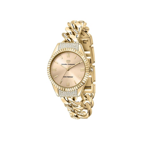 Chiara Ferragni Women's Gold Stainless Steel Watch - One Size - Main Image