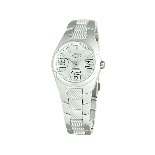 Chronotech Women's Silver Steel Watch - One Size - Main Image