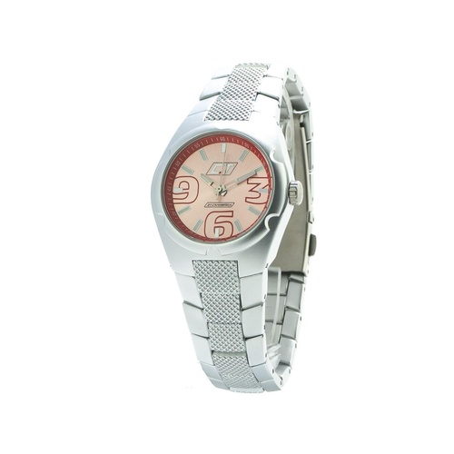 Chronotech Women's Silver Polycarbonate Watch - One Size - Main Image