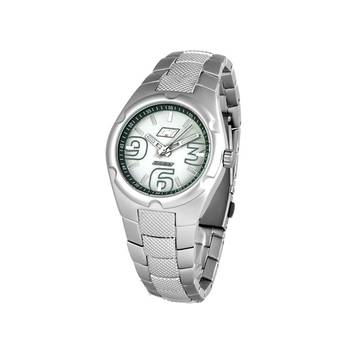 Chronotech Men's Silver Polycarbonate Watch - One Size - Main Image
