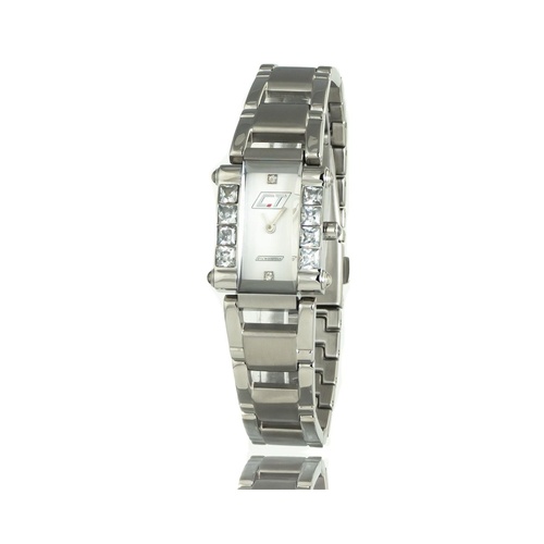 Chronotech Women's Silver Steel Watch - One Size - Main Image