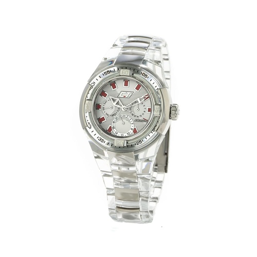 Chronotech Men's Transparent Polycarbonate Watch - One Size - Main Image