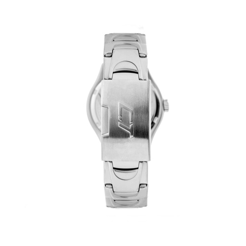 Chronotech Unisex's Silver Steel Watch - One Size - Main Image