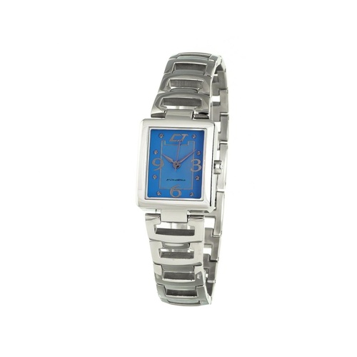 Chronotech Women's Silver Steel Watch - One Size - Main Image
