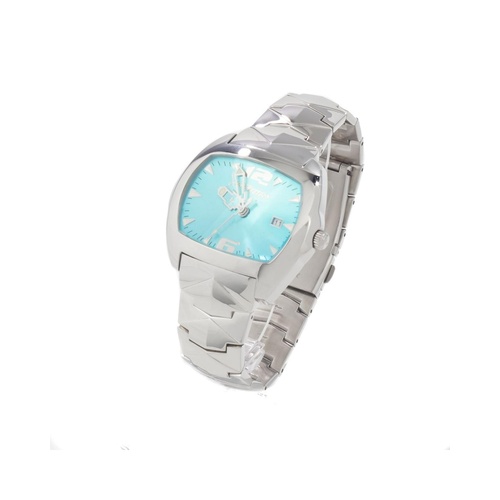 Chronotech Unisex's Silver Steel Watch - One Size - Main Image