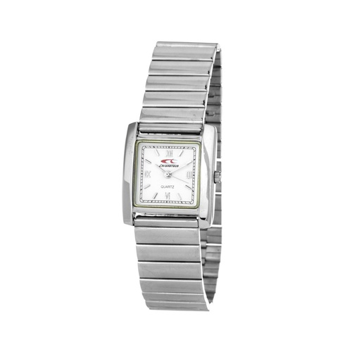 Chronotech Women's Silver Steel Watch - One Size - Main Image
