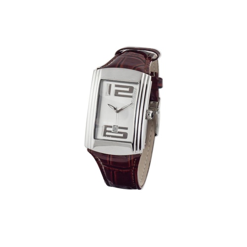 Chronotech Unisex's Brown Leather Watch - One Size - Main Image