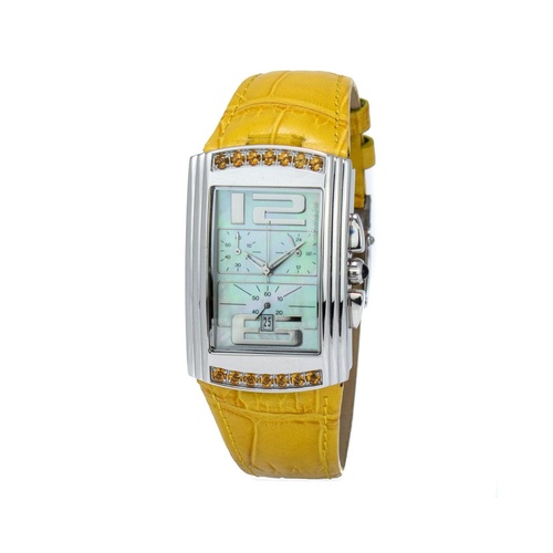 Chronotech Women's Yellow Leather Watch - One Size - Main Image
