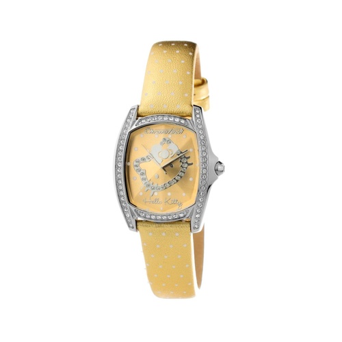 Chronotech Women's Gold Leather Watch - One Size - Main Image