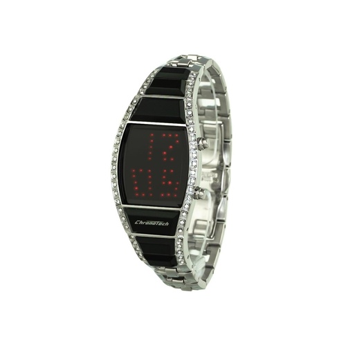 Chronotech Women's Silver Steel Watch - One Size - Main Image