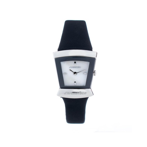 Chronotech Women's Blue Leather Watch - One Size - Main Image