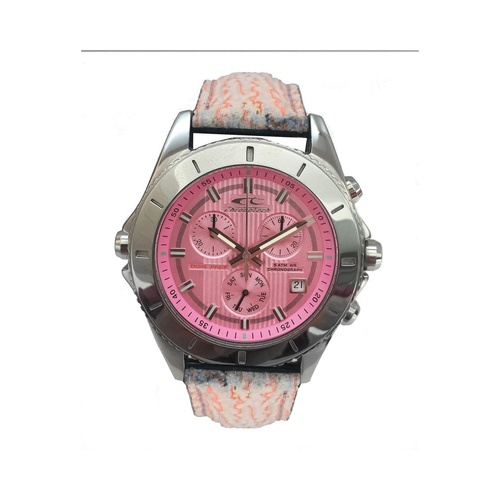 Chronotech Unisex's Multicolor Leather Watch - One Size - Main Image