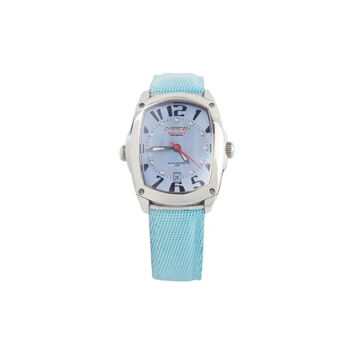 Chronotech Women's Blue Leather Watch - One Size - Main Image