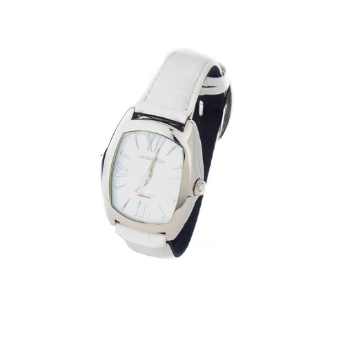 Chronotech Men's Black Leather Watch - One Size - Main Image