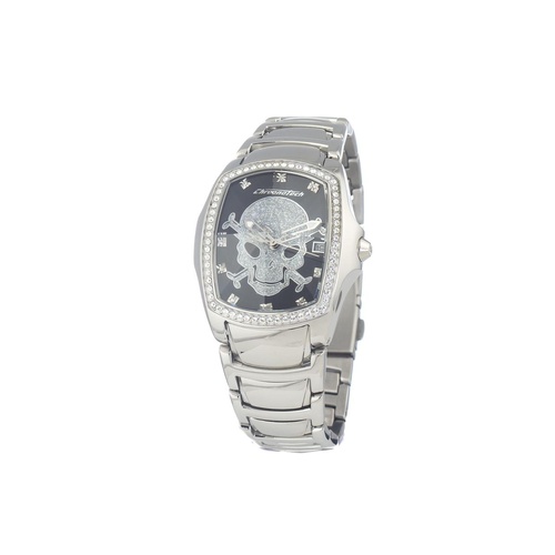 Chronotech Unisex's Silver Steel Watch - One Size - Main Image