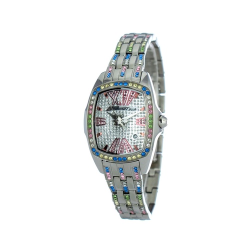 Chronotech Women's Silver Steel Watch - One Size - Main Image