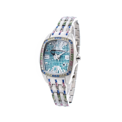 Chronotech Women's Silver Steel Watch - One Size - Main Image