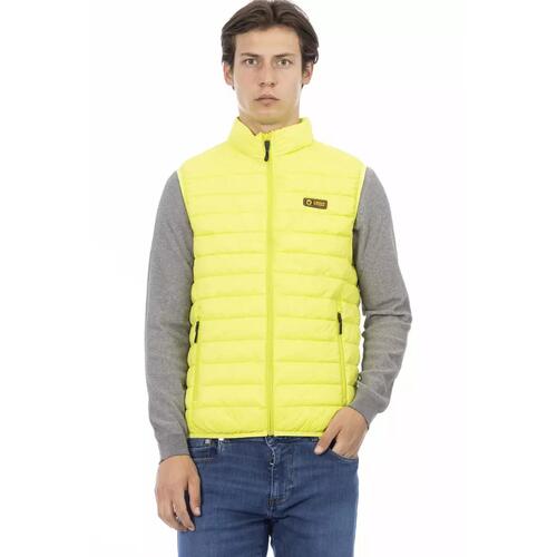 Sleeveless Down Jacket with Functional Pockets and Zipper Detailing M Men - Main Image
