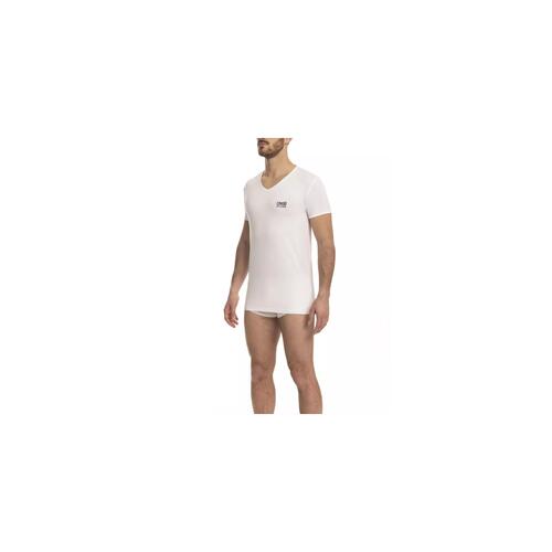 V-neck T-shirt with Printed Logo 2XL Men - Main Image
