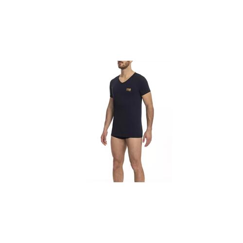 Printed Logo V-Neck T-Shirt in Single Package M Men - Main Image
