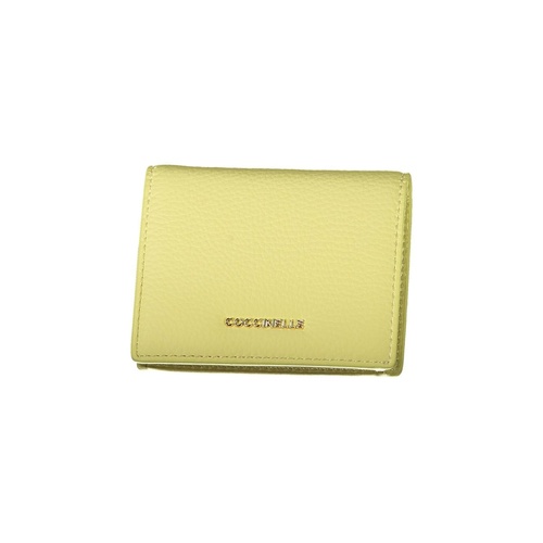 Coccinelle Women's Yellow Leather Wallet - One Size - Main Image
