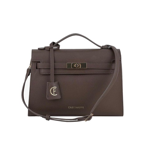 CRISTINAEFFE Women's Gray Artificial Leather Crossbody Bag - One Size - Main Image