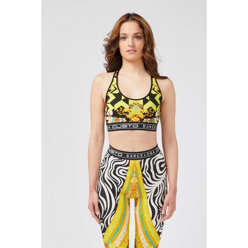 Logo Elastic Stretch Top with Front and Rear Opening L Women - Main Image