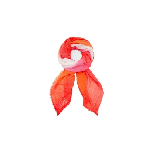 Desigual Women's Orange Polyester Scarf - One Size - Main Image