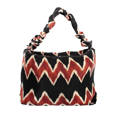 Desigual Women's Chic Black Cotton Shoulder Bag with Logo Detail - One Size - Main Image