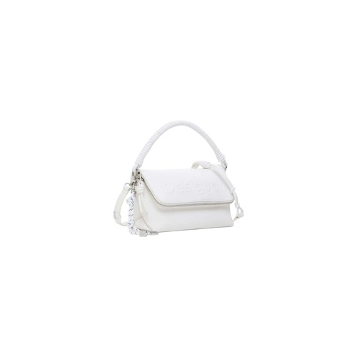 Desigual Women's White Polyethylene Handbag - One Size - Main Image