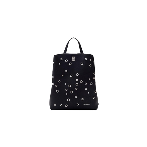 Desigual Women's Black Polyethylene Backpack - One Size - Main Image