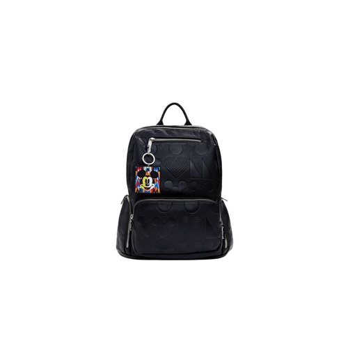 Desigual Women's Black Polyethylene Backpack - One Size - Main Image