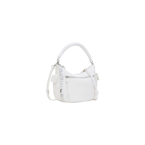 Desigual Women's White Polyethylene Handbag - One Size - Main Image