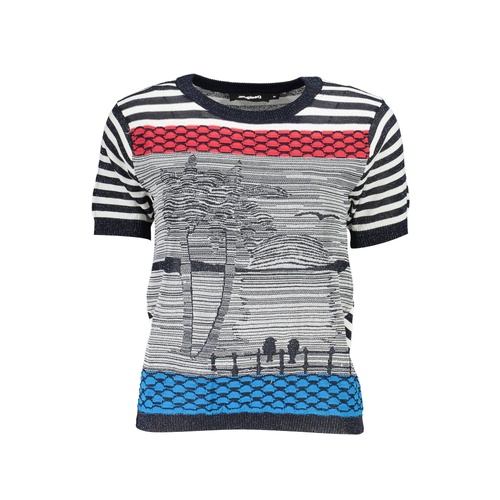 Desigual Women's Blue Cotton Shirt - M - Main Image