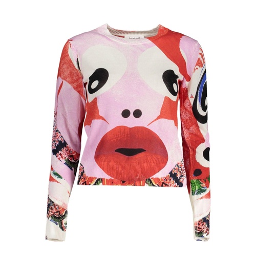 Desigual Women's Pink Linen Shirt - L - Main Image