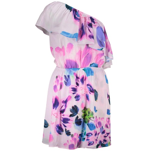 Desigual Women's Pink Viscose Dress - L - Main Image