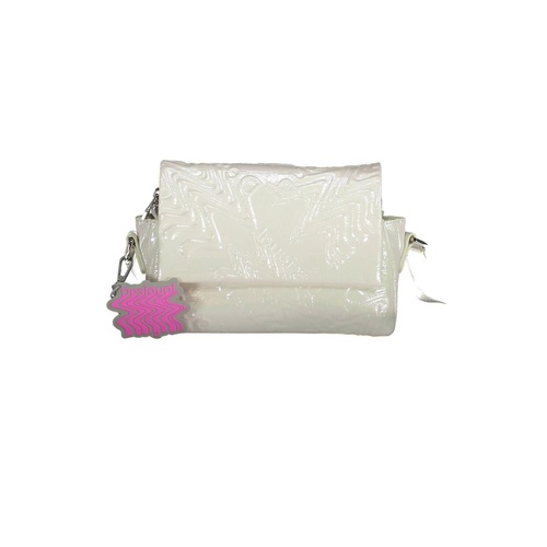 Desigual Women's Iridescent Adjustable Shoulder Bag in White - One Size - Main Image