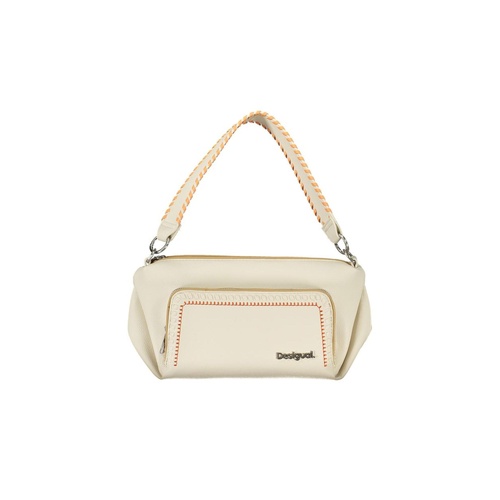 Desigual Women's White Polyethylene Handbag - One Size - Main Image