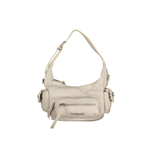 Desigual Women's White Polyethylene Handbag - One Size - Main Image