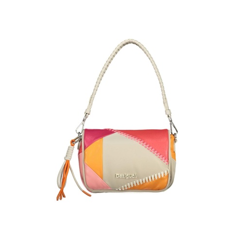 Desigual Women's White Polyethylene Handbag - One Size - Main Image