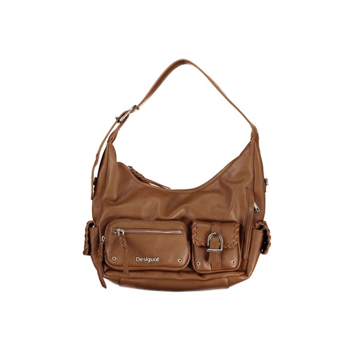 Desigual Women's Brown Polyethylene Handbag - One Size - Main Image