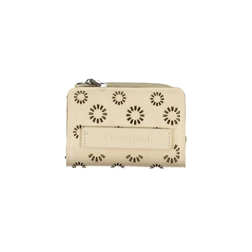 Desigual Women's Beige Polyethylene Wallet - One Size - Main Image