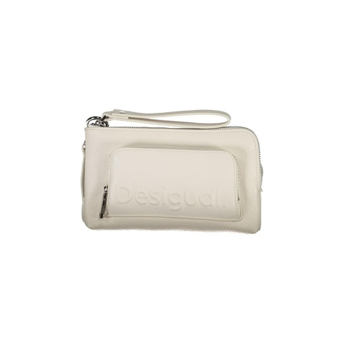Desigual Women's White Polyethylene Handbag - One Size - Main Image