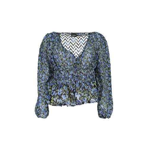 Desigual Women's Blue Polyester Sweater - S - Main Image