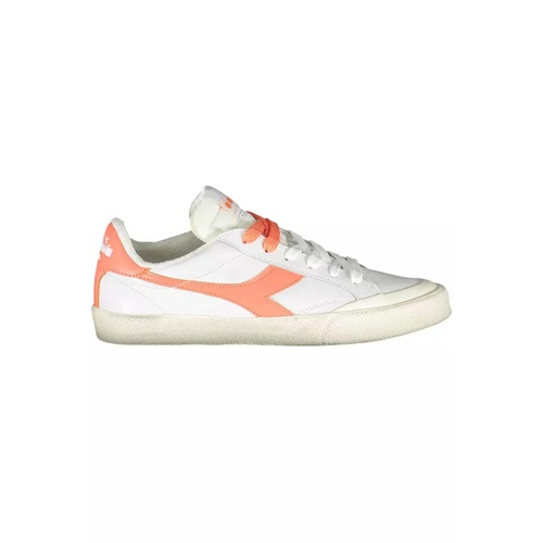 Diadora Women's White Fabric Sneaker - 36.5 EU - Main Image